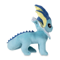 Officiële Pokemon knuffel Vaporeon pokemon center eevee collection 2021 +/- 26cm 